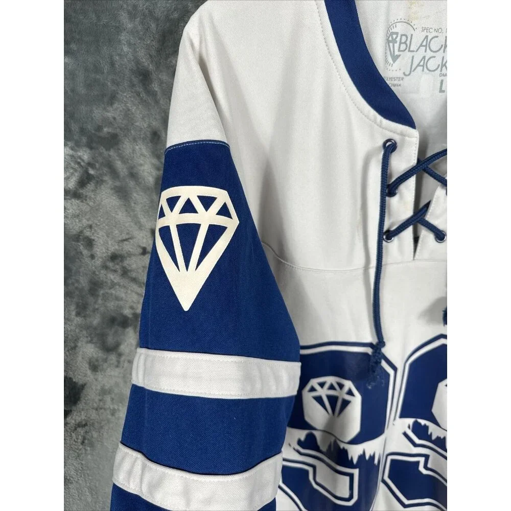 Black Jack Clothing USA Hockey/Baseball Jersey Wayne Gretzky Men’s Large - Picture 2 of 16